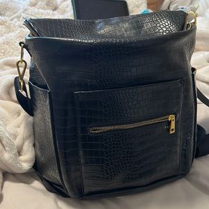 Fawn diaper bag croc style